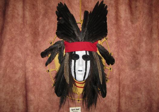 Little Crow Spirit Mask  $450.00 